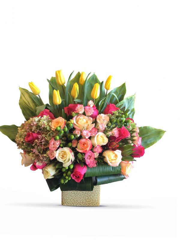 #choosetochallenge IWD Luxury Flower Box